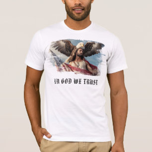 *~* Patriotic American Flagga Shirt AP27 Eagle Man T