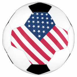 Patriotic American Flagga Soccer Ball