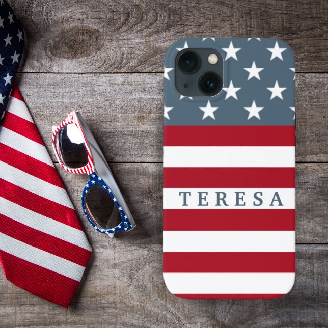 Patriotic American Flagga Stars och stripes Anpass (Skapare uppladdad)
