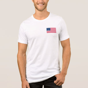 Patriotic American Flagga T Shirt