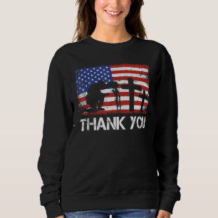 Patriotic American Flagga Tack Manar Women Girls T Shirt