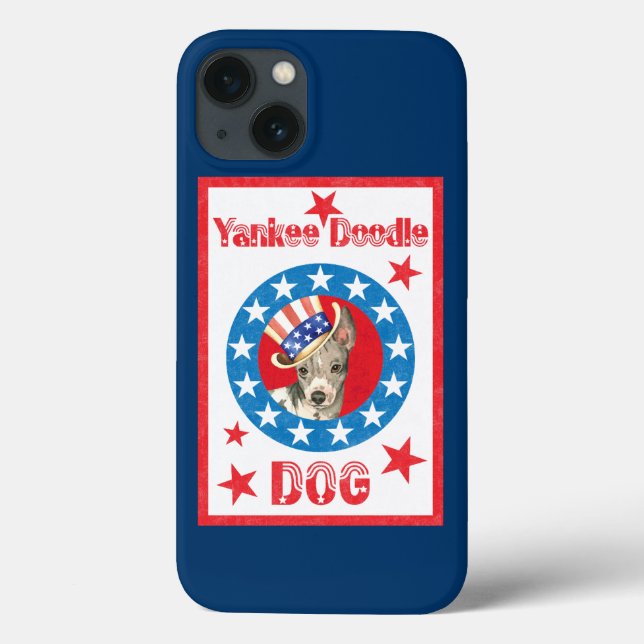 Patriotic American Hairless Terrier (Baksida)
