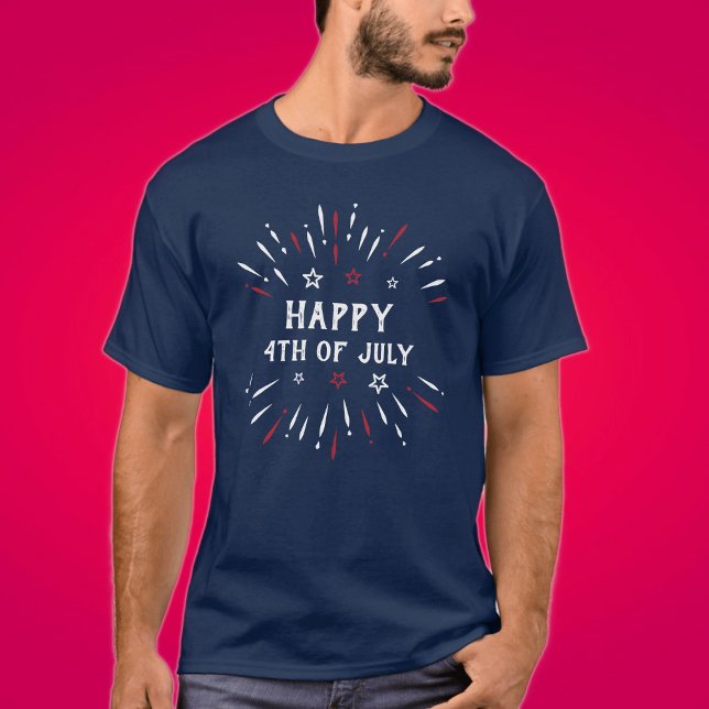Patriotic American Independence day 4:e juli T Shirt (Skapare uppladdad)