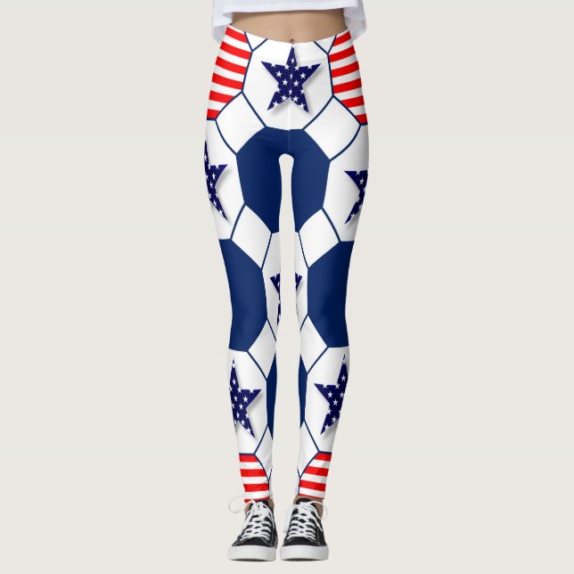 Patriotic American Leggings (Framsida)