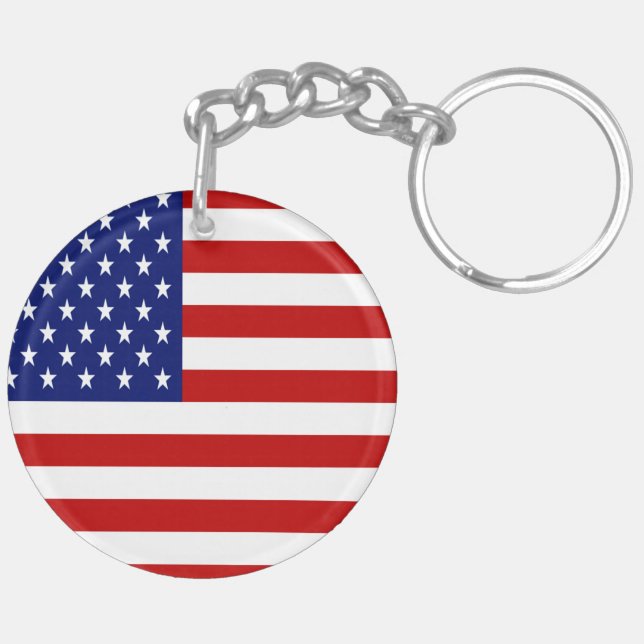 Patriotic American och Texas Flaggor (Vänster Baksida)