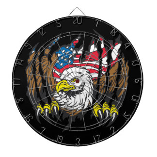 Patriotic American Örn USA flagga Piltavla