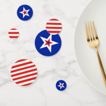 Patriotic American Stars och stripes