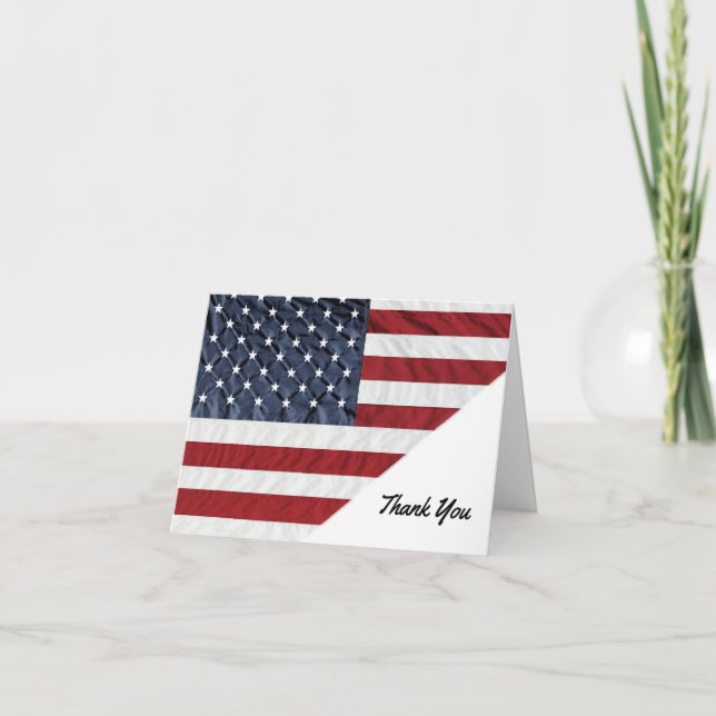 Patriotic American Tack You Cards (Framsida)