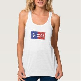 Patriotic American Unity Symbol Linne Med Racerback