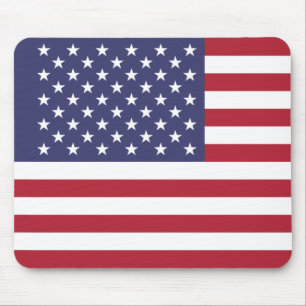 Patriotic American USA flagga Mouse Pad Musmatta