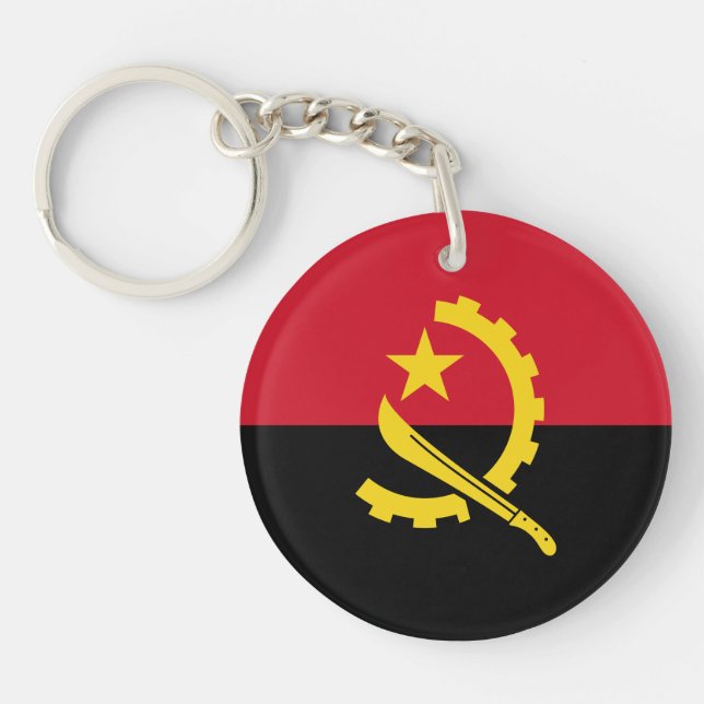Patriotic Angolan Flagga (Framsidan)