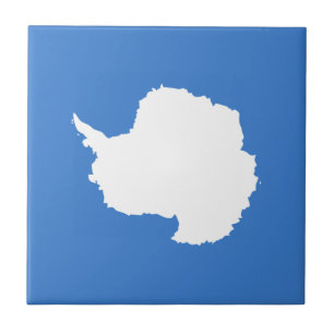 Patriotic Antarctica Flagga Kakelplatta
