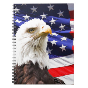 Patriotic Anteckningsbok Med Spiral