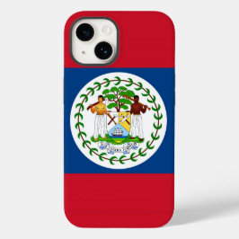 Patriotic Apple 14 Fodral-Mate, Belize flagga