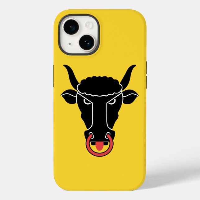 Patriotic Apple Case-Mate, Uri canton Flag (Baksida)