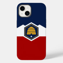 Patriotic Apple Case-Mate, Utah Flag, USA