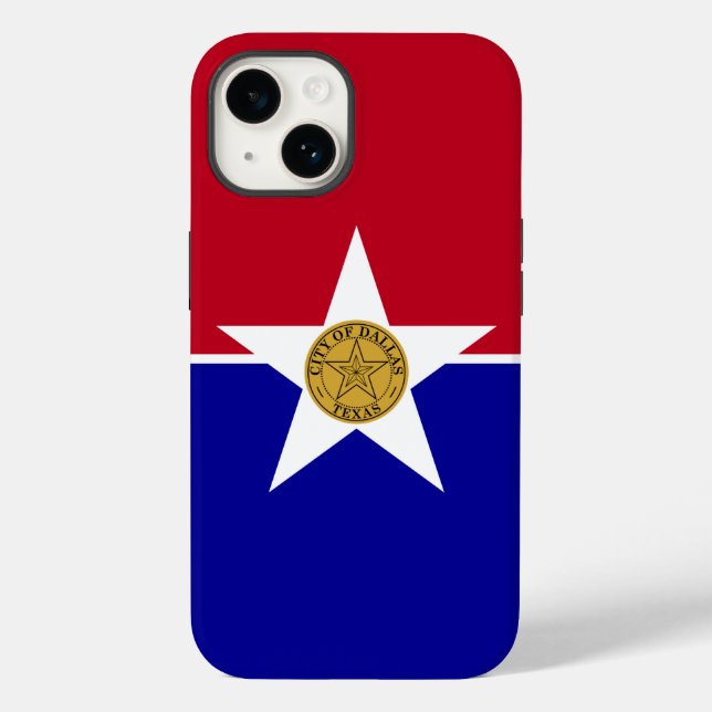 Patriotic Apple Fodral-Mate 14, Dallas flagga (Baksida)