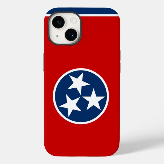 Patriotic Apple Fodral-Mate 14, Tennessee flagga (Baksida)