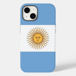 Patriotic Apple Fodral-Mate, Argentina flagga-Mat