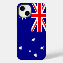 Patriotic Apple Fodral-Mate, Australien flagga-Mat