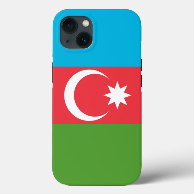 Patriotic Apple Fodral-Mate, Azerbajdzjan flagga (Baksida)