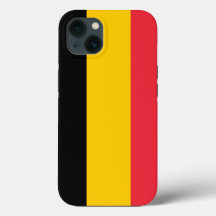 Patriotic Apple Fodral-Mate, Belgien Flagga