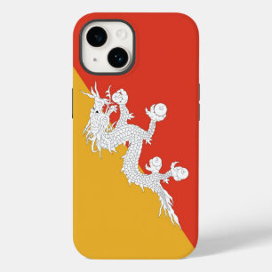 Patriotic Apple Fodral-Mate, Bhutan Flagga-Mate i