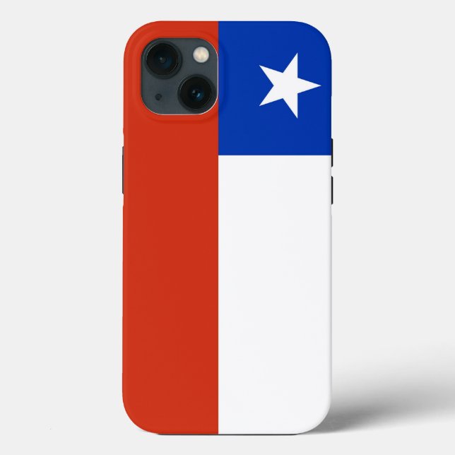 Patriotic Apple Fodral-Mate, Chile flagga (Baksida)