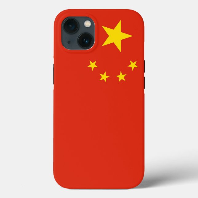 Patriotic Apple Fodral-Mate, China Flagga (Baksida)