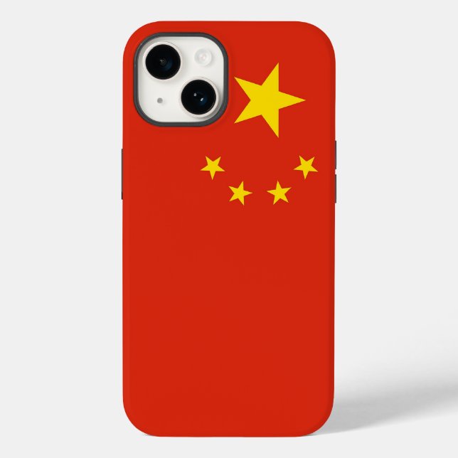 Patriotic Apple Fodral-Mate, China Flagga Fodral-M (Baksida)