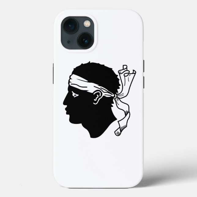 Patriotic Apple Fodral-Mate, Corsica Flagga (Baksida)