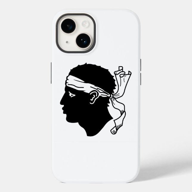 Patriotic Apple Fodral-Mate, Corsica Flagga-Fodral (Baksida)