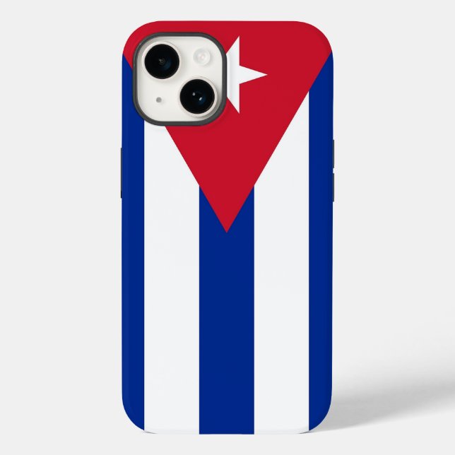 Patriotic Apple Fodral-Mate, Cuba Flagga-Mate iPh (Baksida)