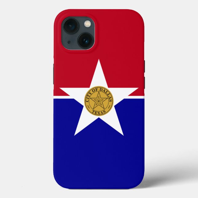 Patriotic Apple Fodral-Mate, Dallas flagga (Baksida)