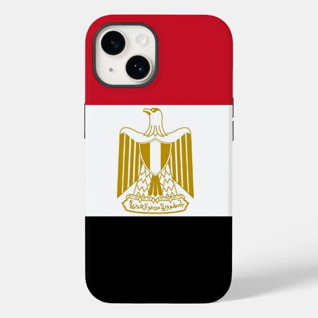 Patriotic Apple Fodral-Mate, Egypten Flagga Fodral (Baksida)
