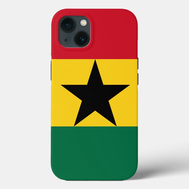 Patriotic Apple Fodral-Mate, Ghana flagga (Baksida)