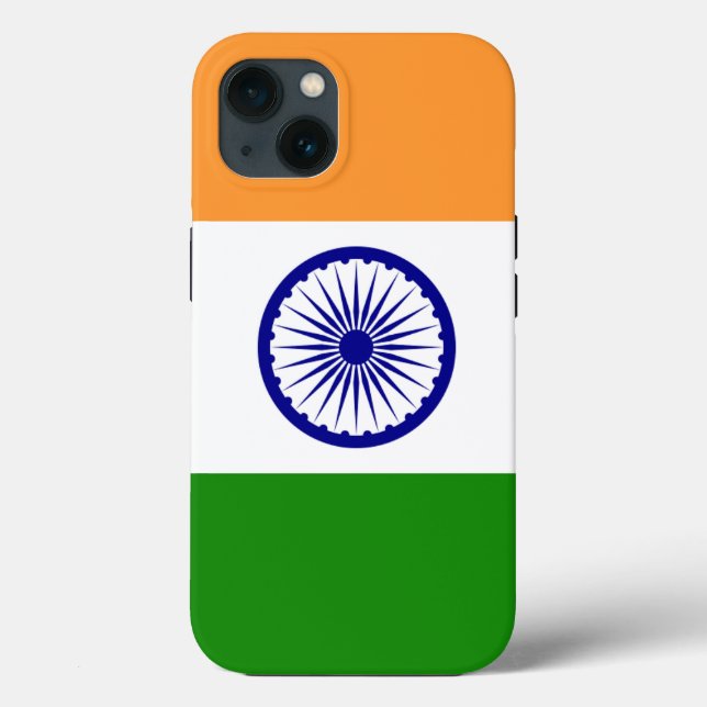 Patriotic Apple Fodral-Mate, Indien flagga (Baksida)
