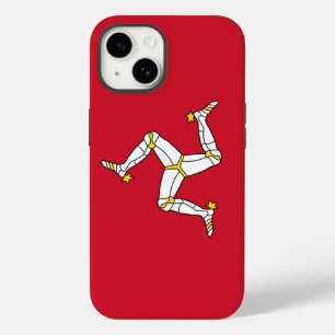 Patriotic Apple Fodral-Mate, Isle of Man flagga Fo