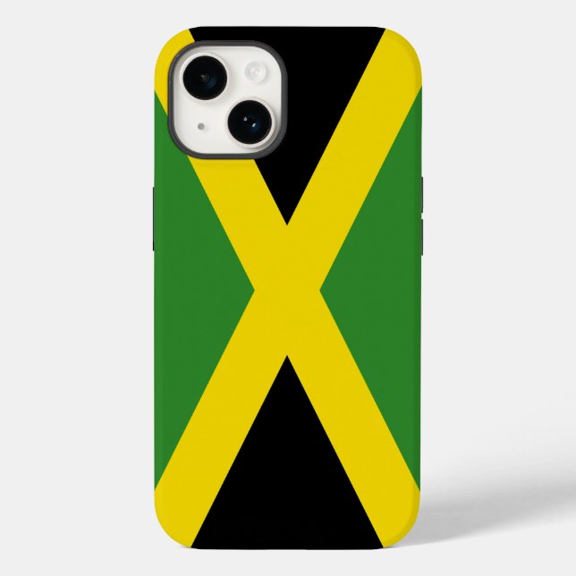Patriotic Apple Fodral-Mate, Jamaica flagga-Mate (Baksida)