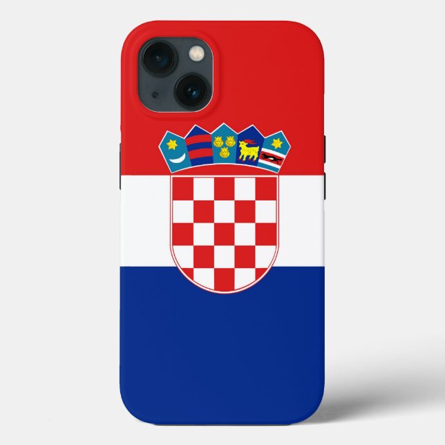 Patriotic Apple Fodral-Mate, Kroatien Flagga (Baksida)