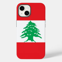 Patriotic Apple Fodral-Mate, Libanon flagga-Mate