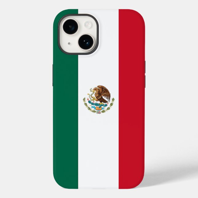 Patriotic Apple Fodral-Mate, Mexico flagga-Fodral  (Baksida)