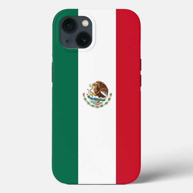 Patriotic Apple Fodral-Mate, Mexiko flagga (Baksida)