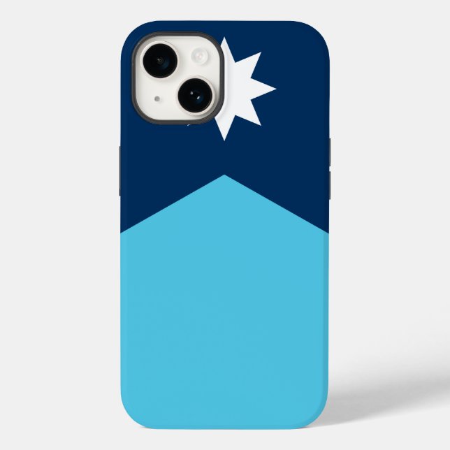 Patriotic Apple Fodral-Mate, Minnesota Flagga, För (Baksida)