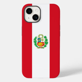 Patriotic Apple Fodral-Mate, Peru flagga-Mate iPh