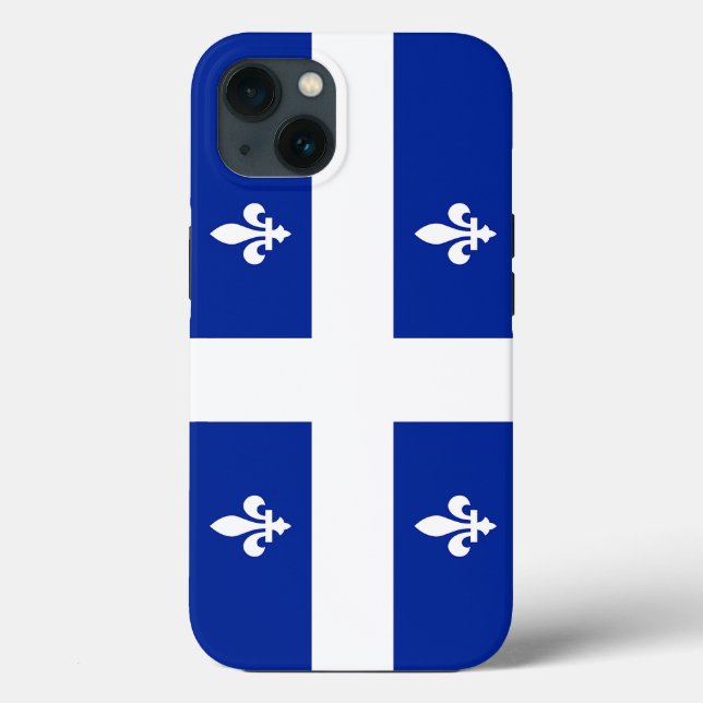 Patriotic Apple Fodral-Mate, Quebec flagga (Baksida)