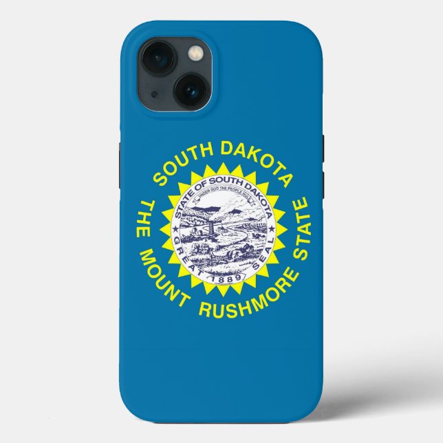 Patriotic Apple Fodral-Mate, South Dakota flagga (Baksida)