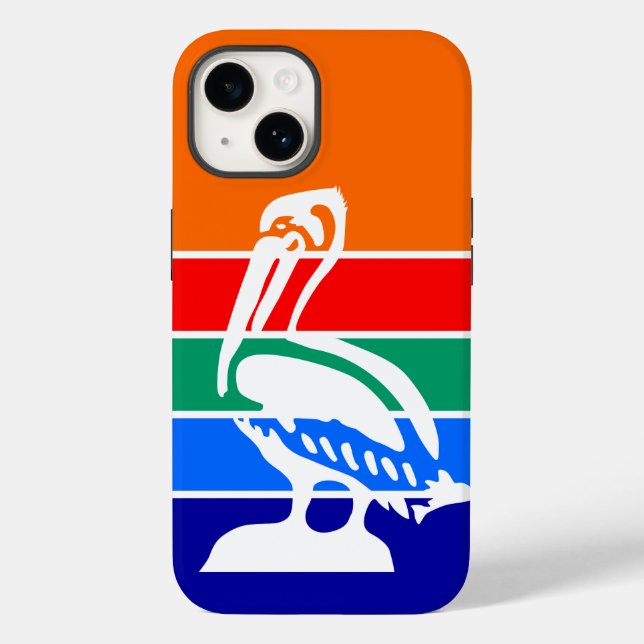 Patriotic Apple Fodral-Mate, St. Petersbrug flagga (Baksida)