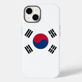 Patriotic Apple Fodral-Mate, Sydkorea flagga-M