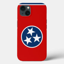 Patriotic Apple Fodral-Mate, Tennessee flagga